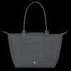 Graphite Le Pliage Green L Tote bag